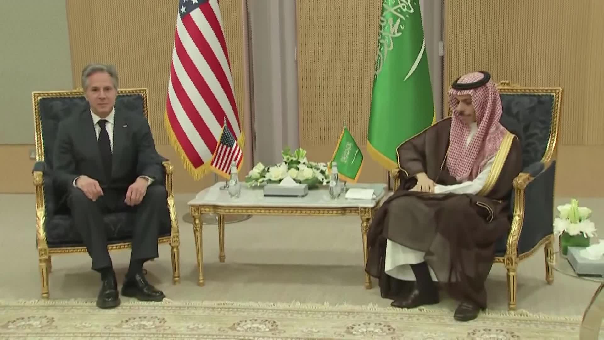 وزير الخارجية السعودي والامريكي